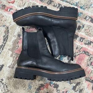 BLACK SAM EDELMAN BOOTS